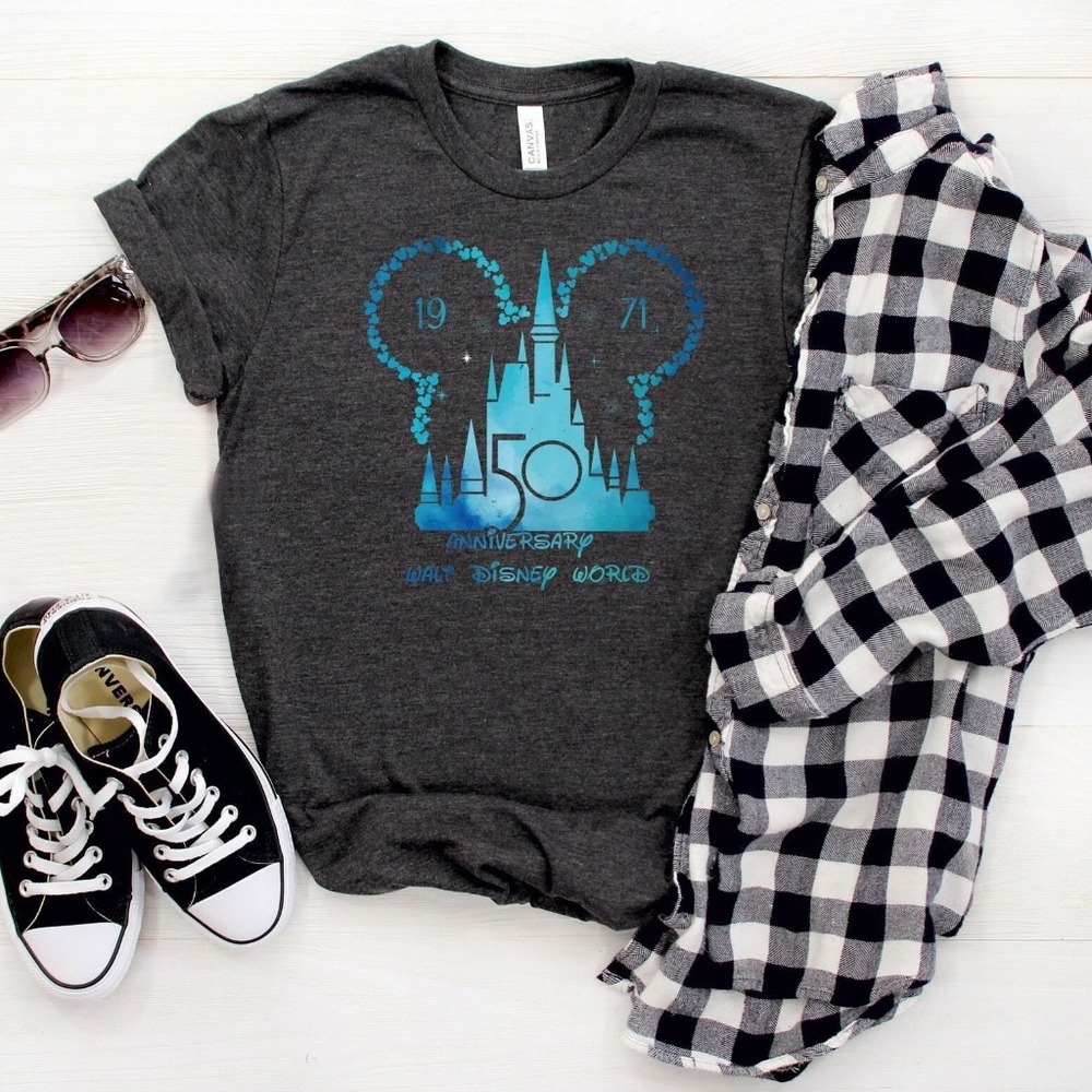 50th Anniversary Shirt, Disney Shirt, 50th Anniversary Celebrating Matching Tee